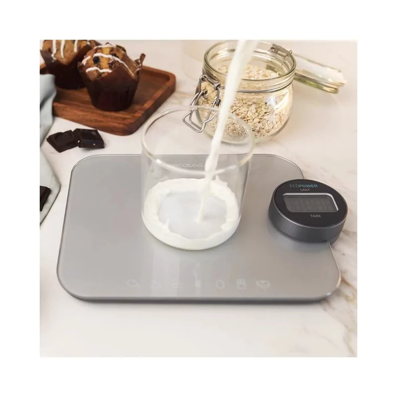 Kontrolsat - Balança de cozinha Cecotec Cook Control 10300 EcoPower LCD 8 Kg