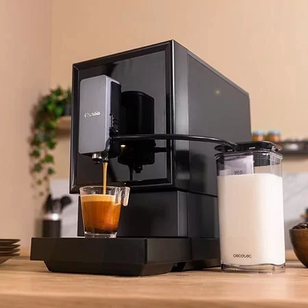 Kontrolsat - Máquina de Café Automática Cecotec Power Matic-ccino Cremma 19 Bar 1470W Preta Kontrolsat - Máquina de Café Automática Cecotec Power Matic-ccino Cremma 19 Bar 1470W Preta