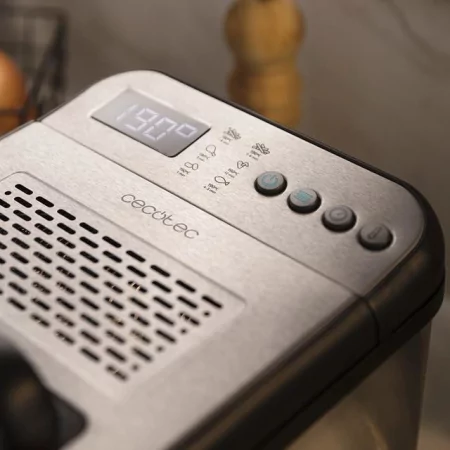 Kontrolsat - Fritadeira a óleo Cecotec - ( 3270 W - Filtro - Inox ) Cleanfry Luxury 4000 Kontrolsat - Fritadeira a óleo Cecotec - ( 3270 W - Filtro - Inox ) Cleanfry Luxury 4000