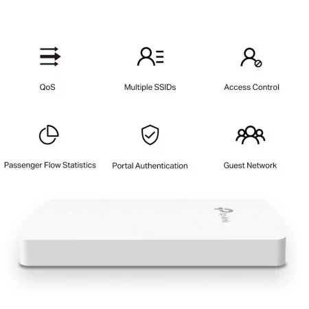 Access Point TP-Link - EAP235-Wall - AC1200 4x Gigabit Dual-Band - Parede|Tp-link Omada|6935364088972