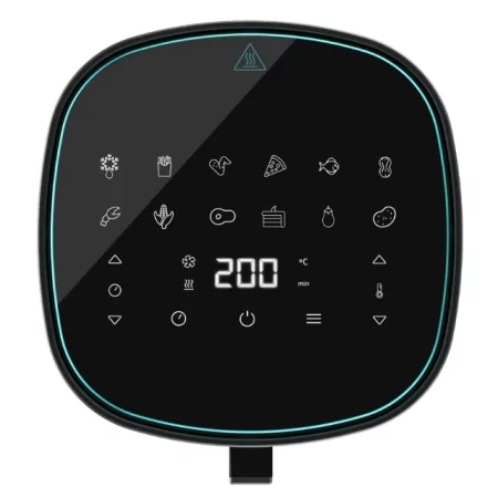 Kontrolsat - Fritadeira sem Óleo CECOTEC Cecofry Fantastik 6500 Preto 1700 W Kontrolsat - Fritadeira sem Óleo CECOTEC Cecofry Fantastik 6500 Preto 1700 W