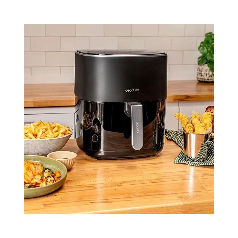 Kontrolsat - Fritadeira sem Óleo CECOTEC Cecofry Fantastik 6500 Preto 1700 W