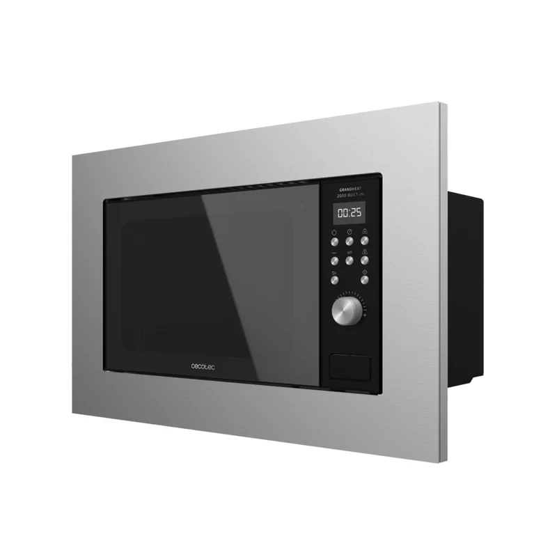 Kontrolsat - Micro-Ondas Grill de Encastre Cecotec - (20L - 700W/900W - Inox) Kontrolsat - Micro-Ondas Grill de Encastre Cecotec - (20L - 700W/900W - Inox)