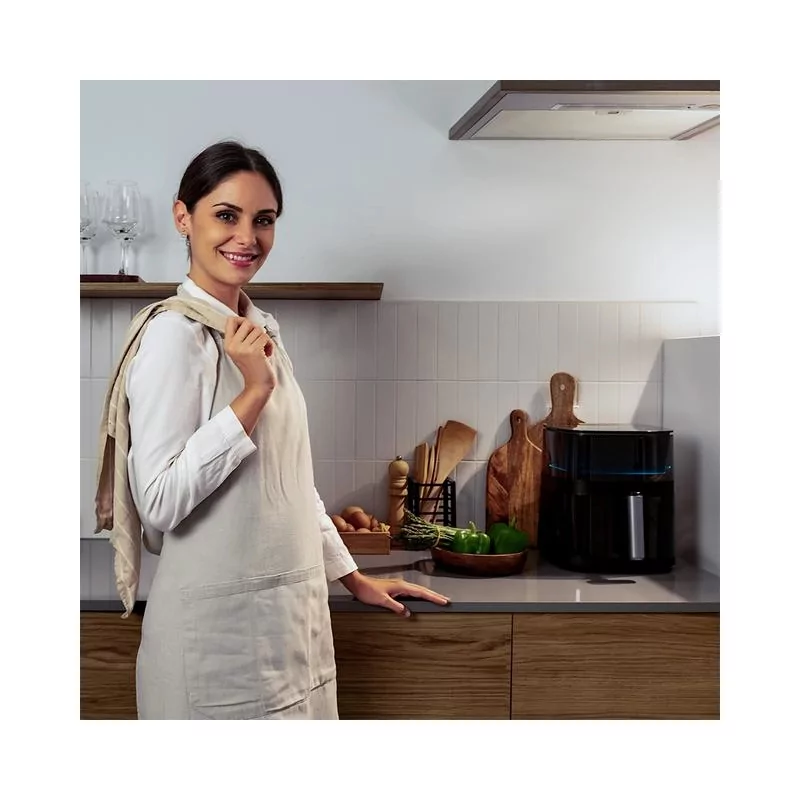Kontrolsat - Fritadeira Sem Óleo Cecotec 5L - Preto | Tecnologia de Cozinha Saudável