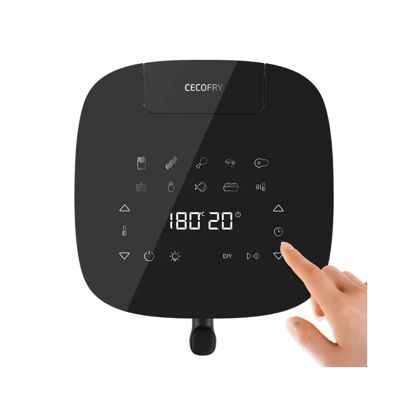 Kontrolsat - Fritadeira Sem Óleo Cecotec 5L - Preto | Tecnologia de Cozinha Saudável