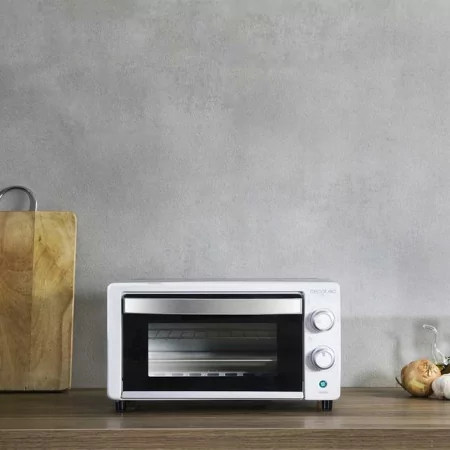 Kontrolsat - Mini-Forno Elétrico Multifunções 10 Litros de Capacidade e Porta com Vidro Duplo CECOTEC Kontrolsat - Mini-Forno Elétrico Multifunções 10 Litros de Capacidade e Porta com Vidro Duplo CECOTEC