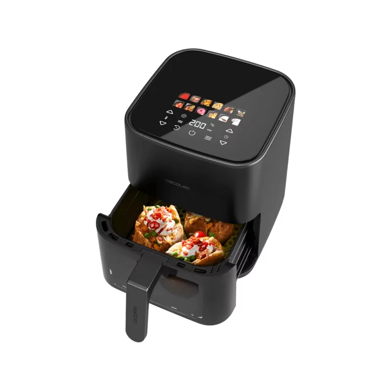 Kontrolsat - Air Fryer Cecotec Cecofry&Grill Duoheat 4000 - (4 L - 1900 W - Black)