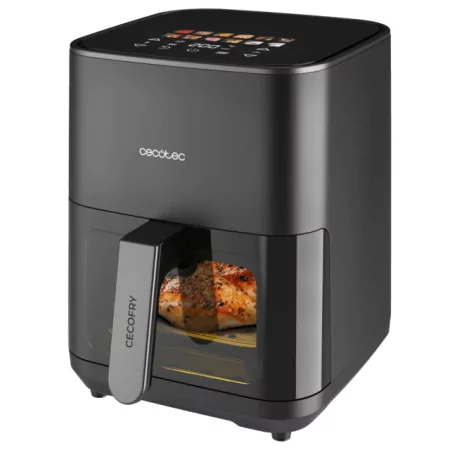 Kontrolsat - Air Fryer Cecotec Cecofry&Grill Duoheat 4000 - (4 L - 1900 W - Black) Kontrolsat - Air Fryer Cecotec Cecofry&Grill Duoheat 4000 - (4 L - 1900 W - Black)