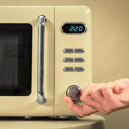 Kontrolsat - Micro-ondas Cecotec ProClean 5110 Retro com Grill - (20L - 700W - Amarelo)