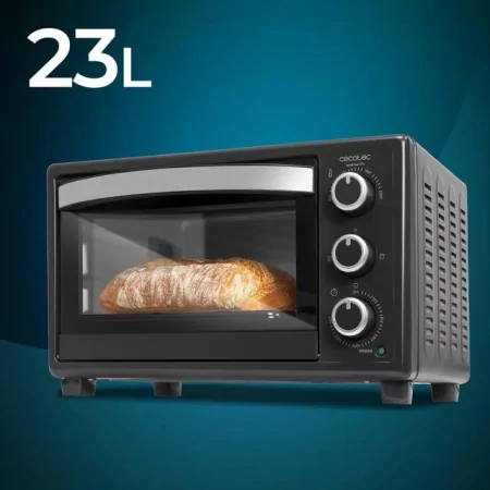 Kontrolsat - Mini Forno Cecotec Bake&Toast 2300 - Preto Kontrolsat - Mini Forno Cecotec Bake&Toast 2300 - Preto