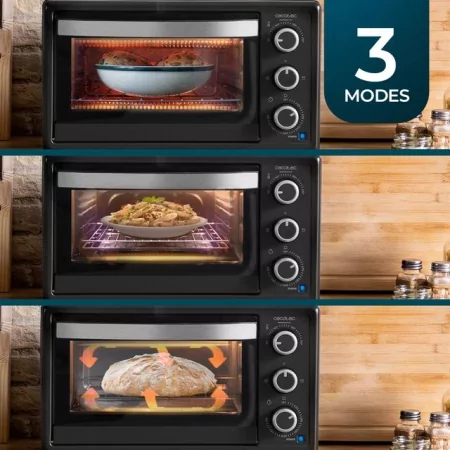 Kontrolsat - Mini Forno Cecotec Bake&Toast 2300 - Preto Kontrolsat - Mini Forno Cecotec Bake&Toast 2300 - Preto