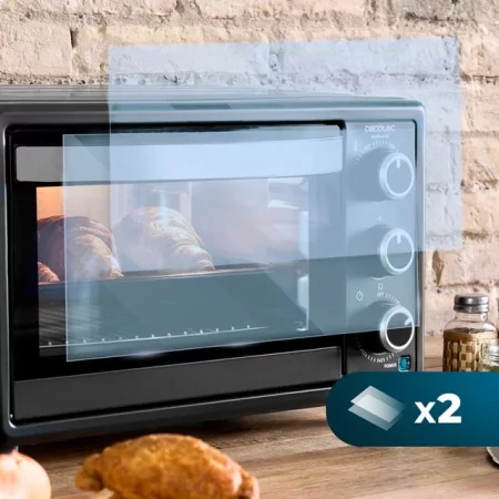 Kontrolsat - Mini Forno Cecotec - ( 23L - 1500 W - 230°C - Preto ) Bake&Toast Kontrolsat - Mini Forno Cecotec - ( 23L - 1500 W - 230°C - Preto ) Bake&Toast