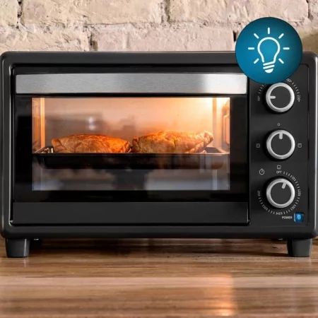 Kontrolsat - Mini Forno Cecotec Bake&Toast 2300 - Preto Kontrolsat - Mini Forno Cecotec Bake&Toast 2300 - Preto