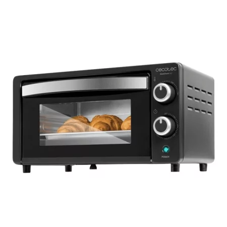 Kontrolsat - Mini Forno Elétrico Cecotec 03816 - (10 L - Preto) Kontrolsat - Mini Forno Elétrico Cecotec 03816 - (10 L - Preto)