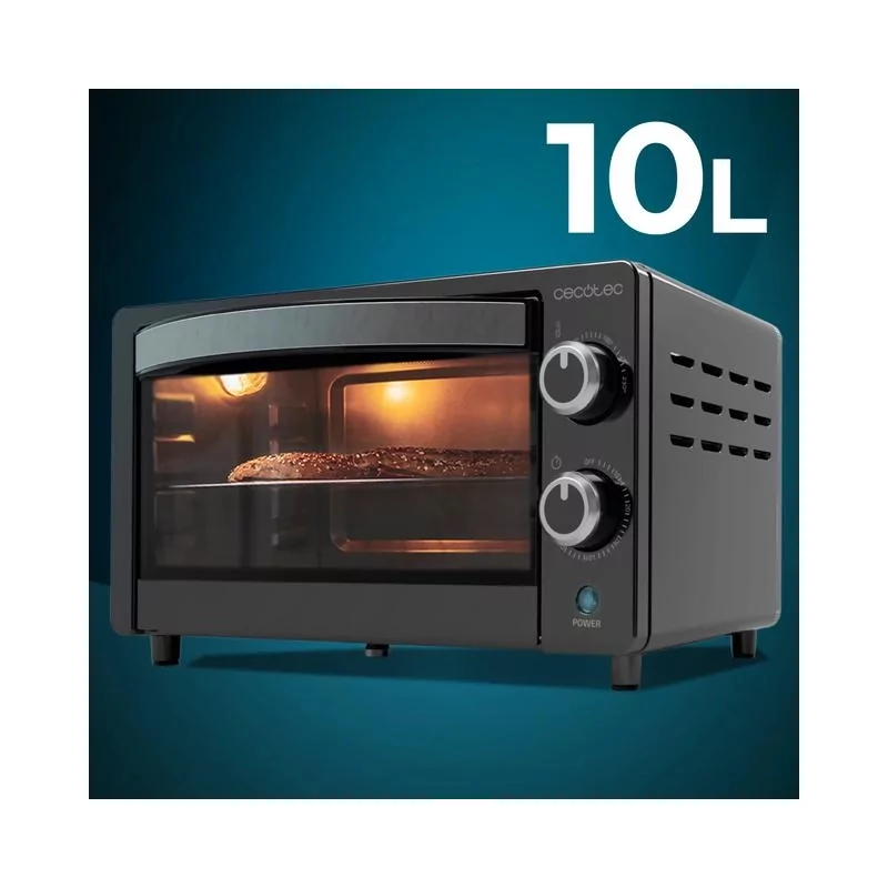Kontrolsat - Mini Forno Elétrico Cecotec 03816 - (10 L - Preto)