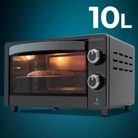 Kontrolsat - Mini Forno Elétrico Cecotec 03816 - (10 L - Preto) Kontrolsat - Mini Forno Elétrico Cecotec 03816 - (10 L - Preto)