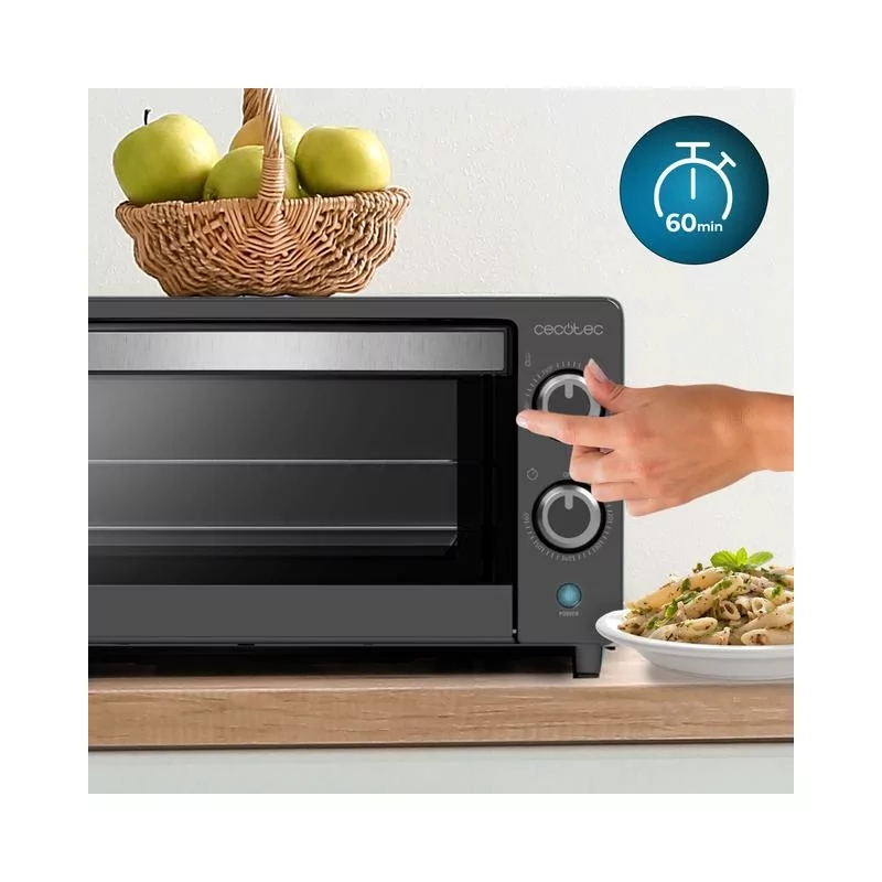 Kontrolsat - Mini Forno Elétrico Cecotec 03816 - (10 L - Preto)