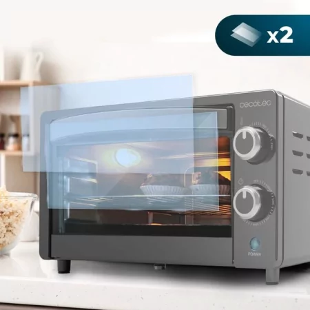 Kontrolsat - Mini Forno Elétrico Cecotec 03816 - (10 L - Preto) Kontrolsat - Mini Forno Elétrico Cecotec 03816 - (10 L - Preto)