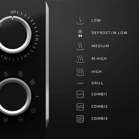 Kontrolsat - Micro-ondas Cecotec 01529 - ( 20 L - 700 W - Preto) Kontrolsat - Micro-ondas Cecotec 01529 - ( 20 L - 700 W - Preto)