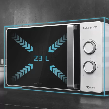 Kontrolsat - Cecotec Microwave - (23 L - 700 W - White) Kontrolsat - Cecotec Microwave - (23 L - 700 W - White)