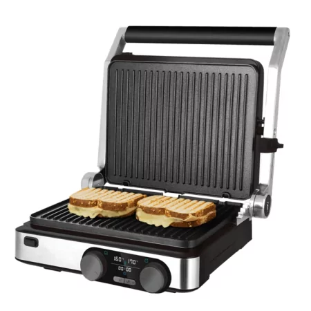 Kontrolsat - Grelhador Cecotec Elétrico Rock´nGrill Dual 2000W Kontrolsat - Grelhador Cecotec Elétrico Rock´nGrill Dual 2000W