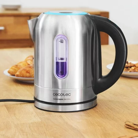 Kontrolsat - Chaleira Elétrica Cecotec ThermoSense 290 | Aço inoxidável Kontrolsat - Chaleira Elétrica Cecotec ThermoSense 290 | Aço inoxidável