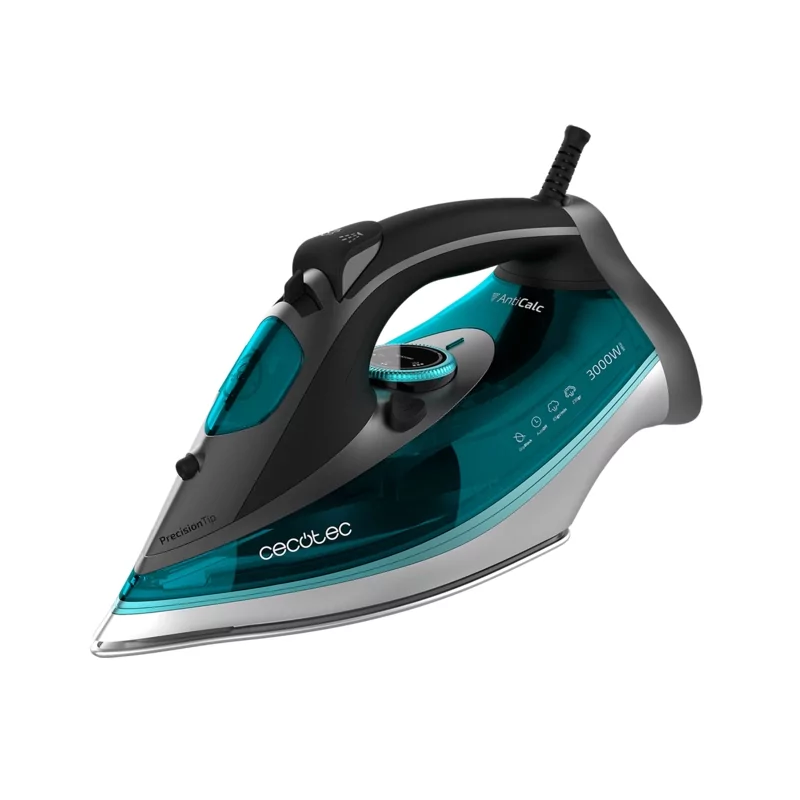 Kontrolsat - Ferro de Engomar Cecotec Fast&Furious 5040 Absolute - (Cinzento - Turquesa) Kontrolsat - Ferro de Engomar Cecotec Fast&Furious 5040 Absolute - (Cinzento - Turquesa)