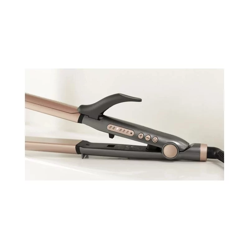 Kontrolsat - Cecotec Hair Straightener - (82 W - 2 in 1 - Grey - Pink) Bamba RitualCare