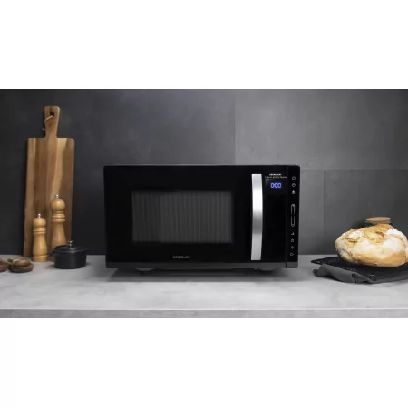 Kontrolsat - Micro-ondas Cecotec - (23 L - 800 W - Preto) GrandHeat 2300 Flatbed Touch Kontrolsat - Micro-ondas Cecotec - (23 L - 800 W - Preto) GrandHeat 2300 Flatbed Touch