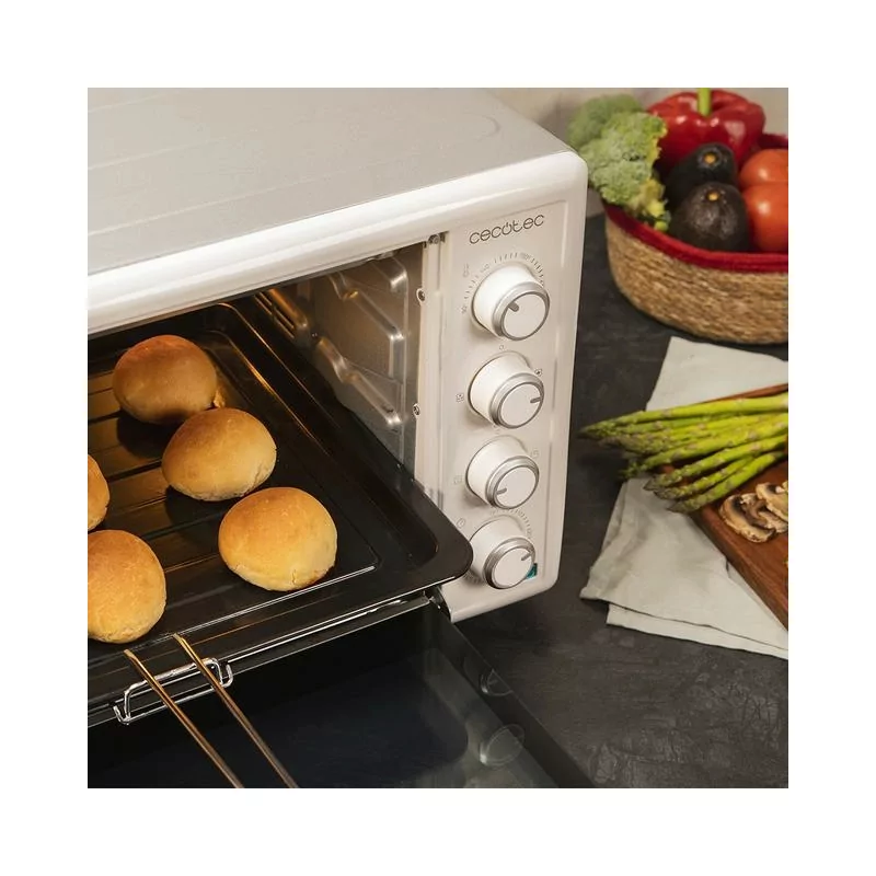 Kontrolsat - Mini Forno Cecotec - ( 60L - Branco ) Bake&Toast
