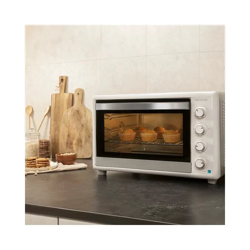 Kontrolsat - Mini Forno Cecotec - ( 60L - Branco ) Bake&Toast