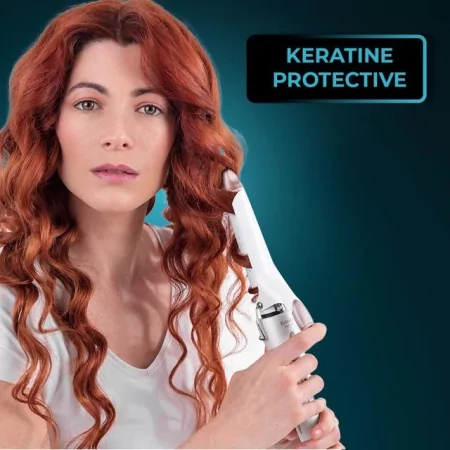 Kontrolsat - Modelador de Cabelo Cecotec Bamba SurfCare Curly - (Prateado - Branco)