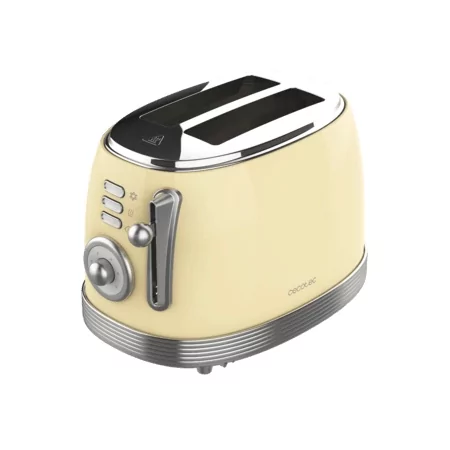 Kontrolsat - Cecotec Vintage 800 Toaster - Yellow Kontrolsat - Cecotec Vintage 800 Toaster - Yellow