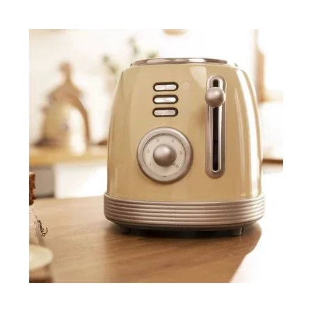 Kontrolsat - Cecotec Vintage 800 Toaster - Yellow Kontrolsat - Cecotec Vintage 800 Toaster - Yellow