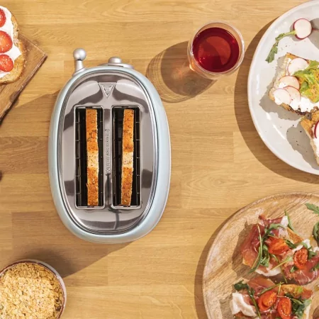 Kontrolsat - Torradeira Toast&Taste 800 Vintage 850W Azul - 03208 Kontrolsat - Torradeira Toast&Taste 800 Vintage 850W Azul - 03208