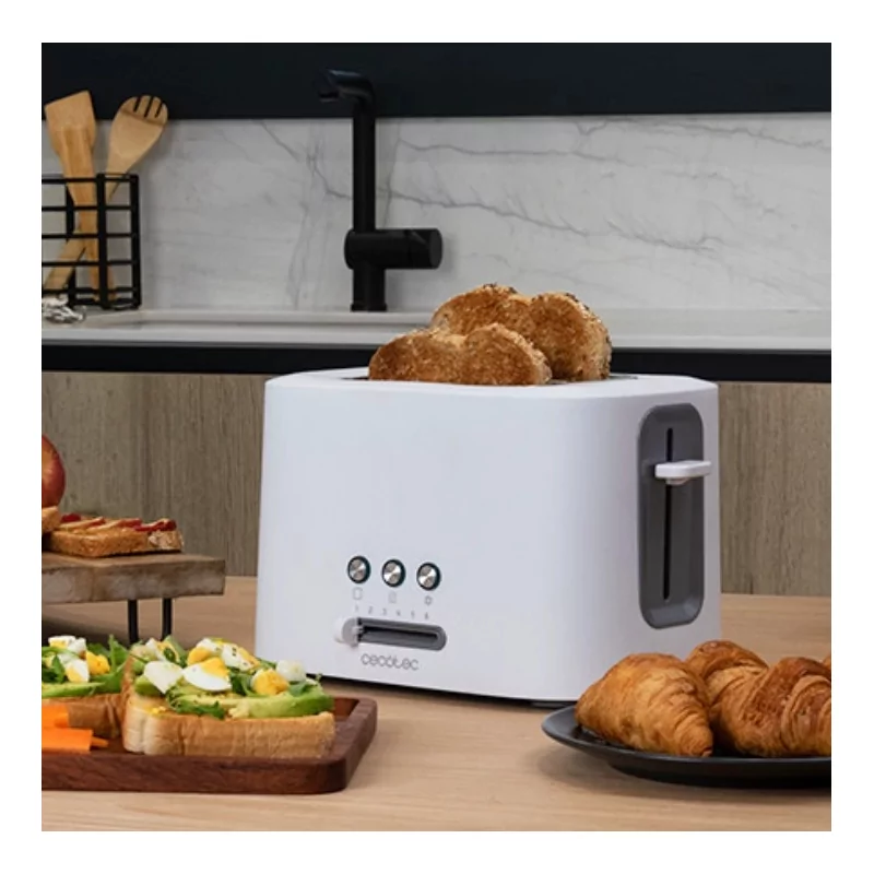 Kontrolsat - Torradeira Vertical Cecotec - ( 920 W - Branco ) Toast&Taste