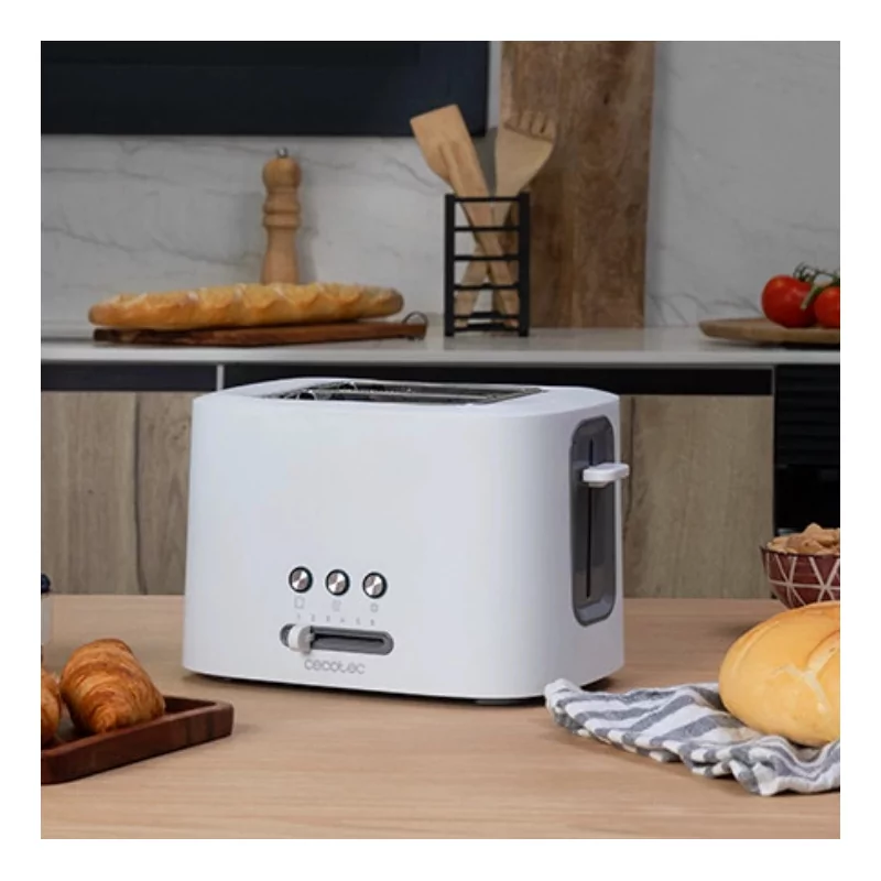 Kontrolsat - Torradeira Vertical Cecotec - ( 920 W - Branco ) Toast&Taste