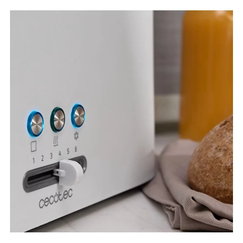 Kontrolsat - Torradeira Vertical Cecotec - ( 920 W - Branco ) Toast&Taste