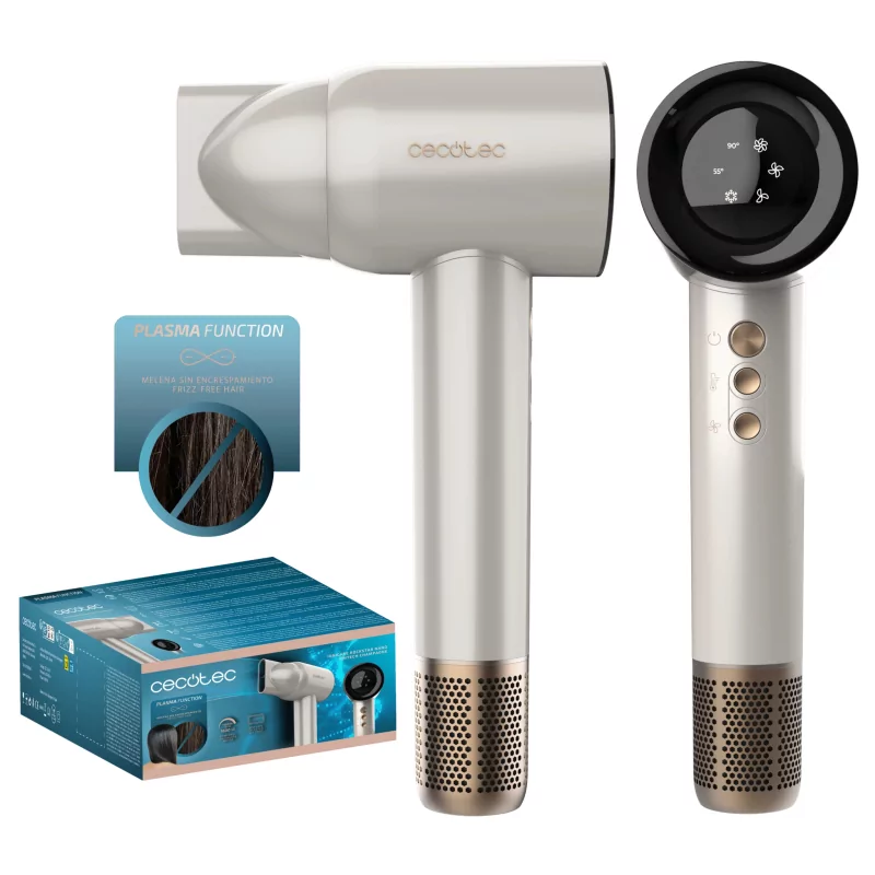 Kontrolsat - CECOTEC RockStar Nano IonTech Hair Dryer - Champagne Kontrolsat - CECOTEC RockStar Nano IonTech Hair Dryer - Champagne