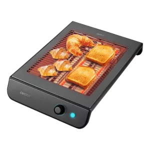 Kontrolsat - TOSTARDOR PLANO CECOTDC HORIZONTAL TURBO EASYTOAST INOXDARK 900W