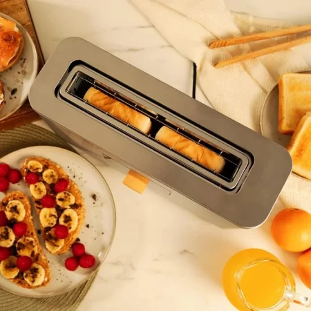 Kontrolsat - Torradeira Cecotec - ( Aço inoxidável - 1000 W ) Touch&Toast Kontrolsat - Torradeira Cecotec - ( Aço inoxidável - 1000 W ) Touch&Toast
