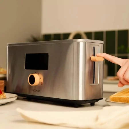 Kontrolsat - Torradeira Cecotec - ( Aço inoxidável - 1000 W ) Touch&Toast Kontrolsat - Torradeira Cecotec - ( Aço inoxidável - 1000 W ) Touch&Toast