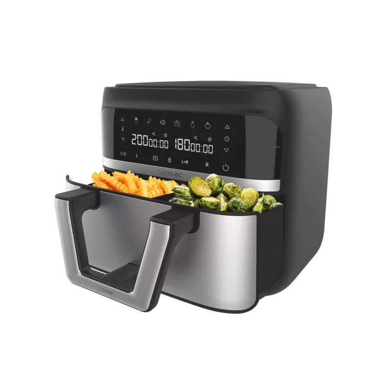Kontrolsat - Fritadeira Air Fryer Cecotec Cecofry Dual 9000 2850W