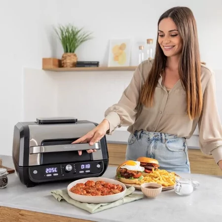 Kontrolsat - Fritadeira sem Óleo Cecotec Cecofry FireDome 8000 Pro Kontrolsat - Fritadeira sem Óleo Cecotec Cecofry FireDome 8000 Pro