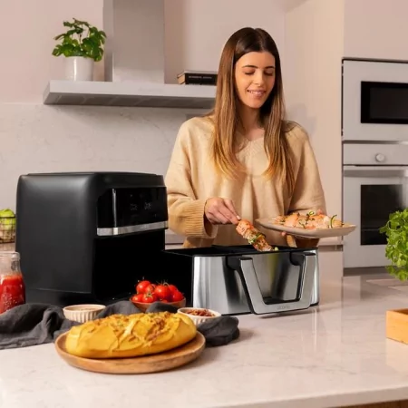 Kontrolsat - Fritadeira Air Fryer Cecotec Cecofry Dual 9000 2850W Kontrolsat - Fritadeira Air Fryer Cecotec Cecofry Dual 9000 2850W