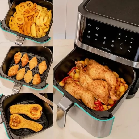 Kontrolsat - CECOTEC AIR FRYER CECOFRY SUPREME 8 Kontrolsat - CECOTEC AIR FRYER CECOFRY SUPREME 8