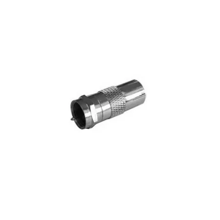 Adaptador F Macho p/ IEC Fêmea Daxis UN2108 - Pack de 25 Unidades
