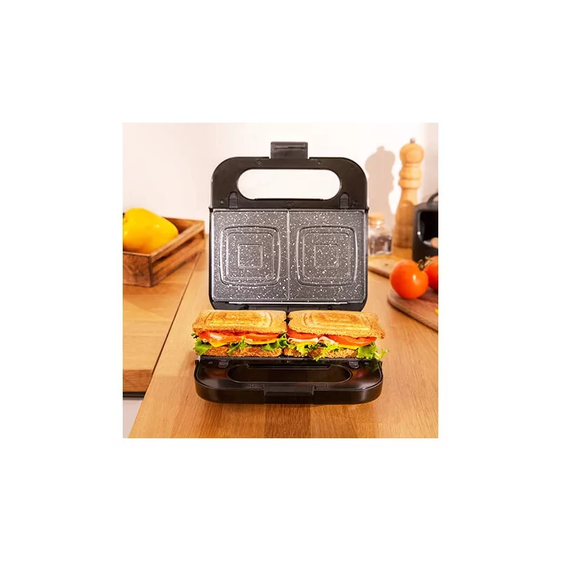 Kontrolsat - Sanduicheira Cecotec - ( inox - 4 em 1 - 1000 W ) Rock´nToast