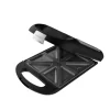 Kontrolsat - Sanduicheira Cecotec - (Preto - 1500 W - Antiaderente) Rock'nToast