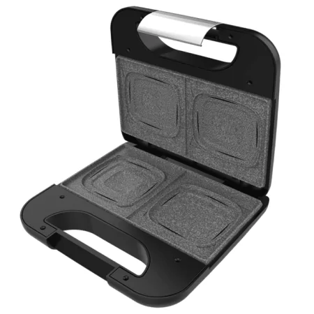 Kontrolsat - Cecotec Sandwich Maker - (800W - Non-stick - Stainless Steel) - Rock'NToast Square + Kontrolsat - Cecotec Sandwich Maker - (800W - Non-stick - Stainless Steel) - Rock'NToast Square +